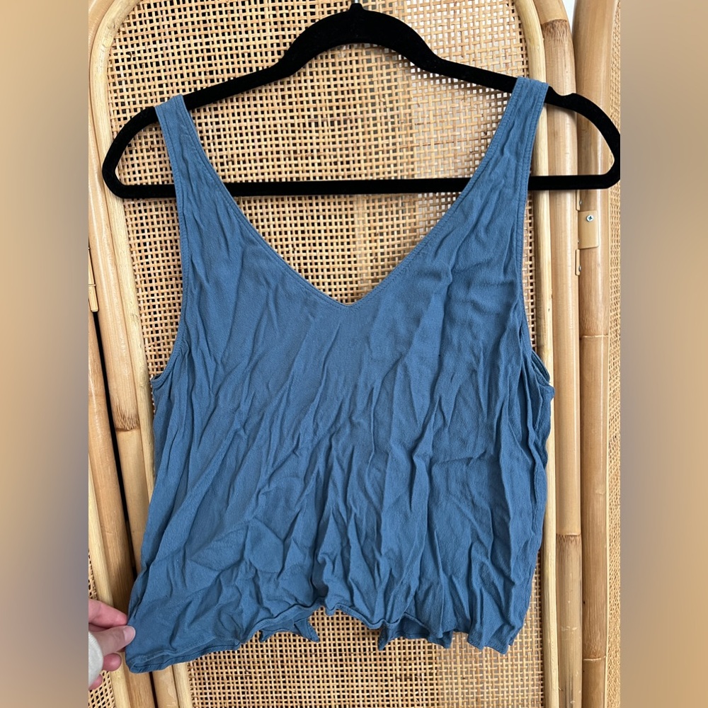Wilfred Aritzia backless tie back top